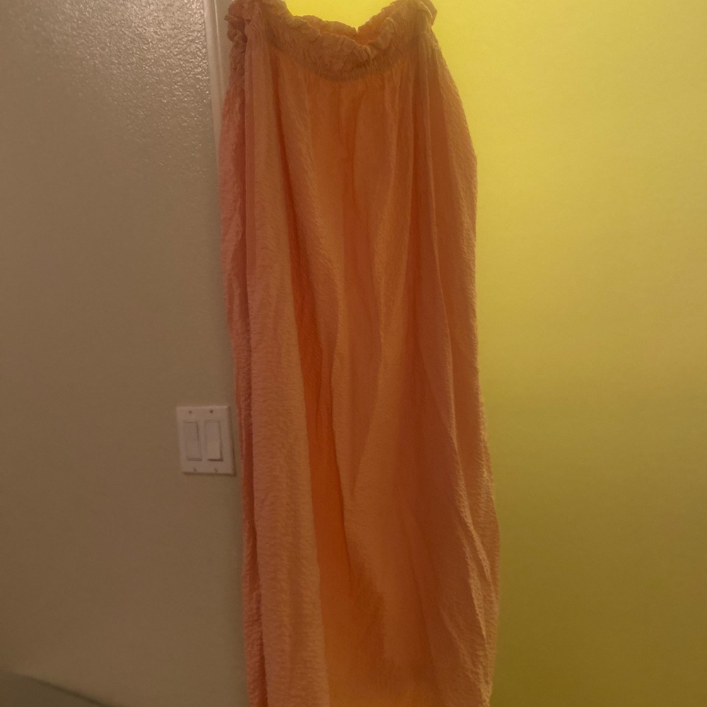 H&M Vibrant peach Maxi dress